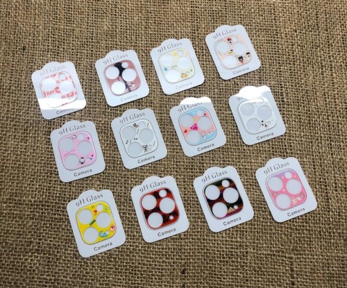 Motif Camera Full Protector Iphone XI Pro 5.8 Inch / XI Pro Max 6.5 Inch Anti Gores Tempered Kamera