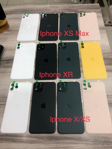 Tempered Glass Back Iphone XR Bisa Jadi Iphone 11 6.1 inch + Pelindung Lensa Kamera