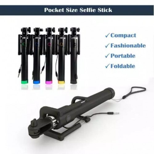 Tongsis Ver.3 / Selfie Stick / Monopod / Tongkat Narsis Kabel Holder Phone - TS 08 Teckyo GMC