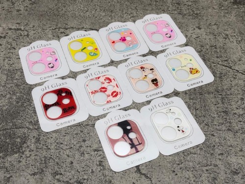 Motif Camera Full Protector Iphone XI 6.1 Inch Anti Gores Tempered Kamera