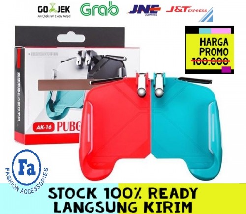 Ak-16 Gamepad Joystick Game Controller L1R1 Mobile Gaming Trigger PUBG STRDY