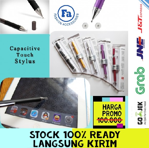 STY-006 - Capacitive Touch Stylus Pen Model Jot Pro For Ipad dan Android STRDY
