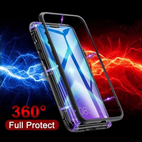 Case 360 Magnet Vivo S1 Pro - Bumper Magnet Glass - Back Case Cover