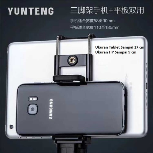 HRT-003 - Holder Tablet 2 in 1 Bisa Pasang Berbarengan sama Handphone