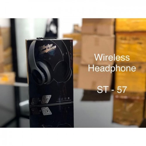 ST-57 Headset Earphone bluetooth wireless SONY  - Bass Stereo Dan Suara Jernih