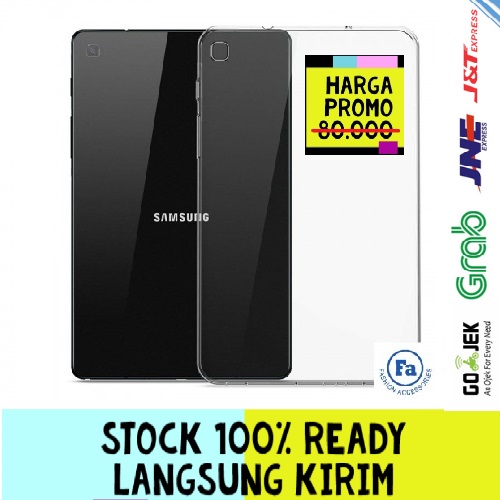 Samsung Tab A 8 Inch 2019 Lite T295 T290 Silikon Clear Cover Shock Absorption Bening Tablet STRDY