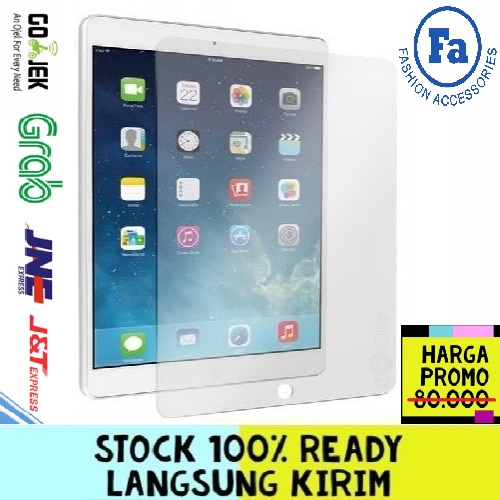 Tempered Glass Ipad Air / Ipad Air 2 / Ipad 9.7 2017 Anti Gores Kaca Std Tablet/ Screen STRDY