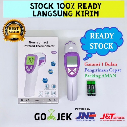 Thermometer Thermogun Gun Infrared Termometer Digital Alat Pengukur Suhu Badan Tubuh TS02
