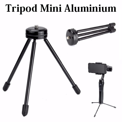 TRP-001 Tripod Monopod Aluminium Mini Stabil Kuat Bisa buat Gimbal Gopro Stabilizer Besi Kecil