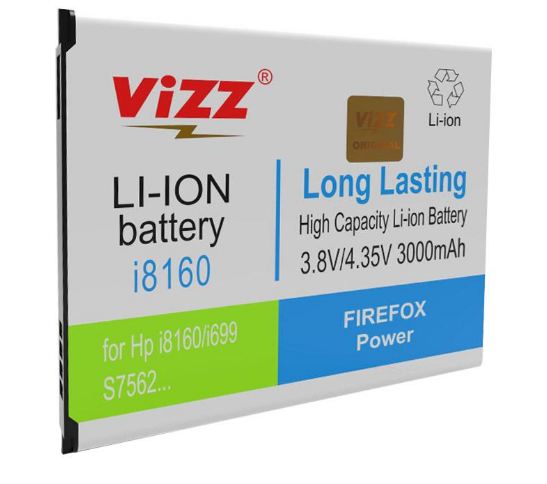 Baterai Vizz Samsung Ace 2 / i8160 / i8190 / I699 / S7562,  S3 Mini / Ace Duos , / Infinite -i759