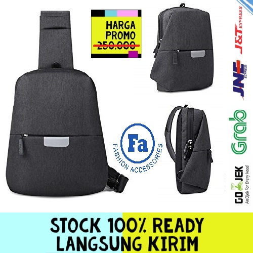WIWU Crossbody Bags for Men Bag Pack Casual Waterproof Nylon Bags Single Shoulder Strap Pack STRDY