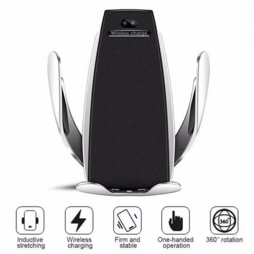CHA-001 Holder S5 Wireless Car Charger Air Vent Automatic Clamping Mount 10W iPhone XS Max XR S10