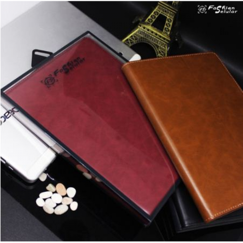Samsung Tab A 8 inch 2019 T295 T290 Sarung Tablet Kulit FS Leather Case Blue Moon Jahitan Cover